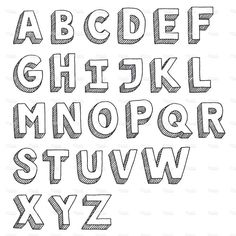 Moldes De Letras Do Alfabeto Para Imprimir - Pop Lembrancinhas F42 | Fonts de lettrage manuscrit, Polices lettre, Lettrage de griffonnage . #Diy_Sketches #Block_Letter_Fonts #Bujo_Lettering #Word_Font