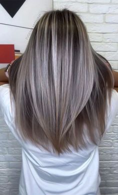 Blonde brown Light Ash Brown Hair, Ash Brown Hair Color, Mushroom Hair, Ash Hair, Ash Brown Hair, Ash Hair Color, Brown Hair With Blonde Highlights, Blending Gray Hair, Ash Blonde Hair