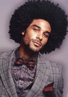 afro men  curly afro num yummy! Ohh delish!!   Big hair afro fashion style!  love love love! Awesome! All time old school swag! Afro Men, Curly Weaves, Natural Man, Curly Afro, Corte De Cabelo Masculino, Afro Hair, Hair Quality, Black Men Fashion, Hair Journey