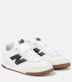 RC42 leather sneakers in white - New Balance | Mytheresa Givenchy Logo, High End Fashion, Shoe Shop, Sneakers White, Luxury Branding