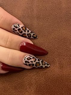 Red Cheetah Nails, Leopard Print Nail Art, Vintage Nail Art, Leopard Print Nail, Leopard Nail Designs, Print Nail Art, Cheetah Nail Designs, Cheetah Nails, Vintage Nails