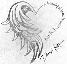 a drawing of a bird with the words dark matter written on it