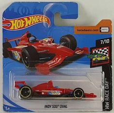 a red hot wheels race car on a white background