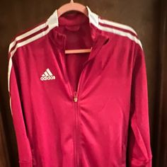 New With Tags Red Adidas Tiro Track Jacket Two Zip Pockets Adidas Originals Jacket, Adidas Track Jacket, Adidas Track, Red Adidas, Track Jacket, Track Jackets, Adidas Men, Shirt Jacket, Adidas Originals