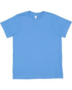 Youth Fine Jersey T-Shirt - TRADEWIND - M | LAT Youth Fine Jersey T-Shirt in Tradewind Size Medium | Ringspun Cotton Pink Key, Yellow Bamboo, Wholesale T Shirts, Long T, Color Shirt, Key Lime, Carolina Blue, Jersey Tee, Cotton Thread