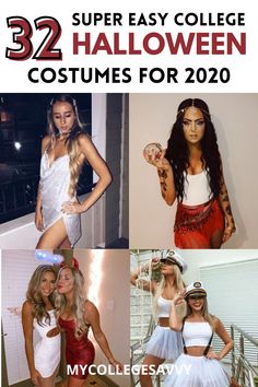 halloween costumes for women that are super easy to make them look like they're in the