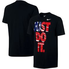 Team Usa T-Shirt. Black. New With Tags. Size Small. Black Nike Cotton T-shirt, Nike Graphic Tee With Text Print, Black Nike T-shirt With Letter Print, Nike Black T-shirt With Letter Print, Nike Black Cotton T-shirt, Nike Shirts Women's, Usa Soccer Women, Dri Fit Shirt, Team T Shirts