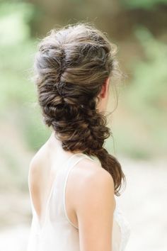 x Wedding Hairstyles Updo Messy, Bridal Hairstyles With Braids, Summer Wedding Hairstyles, Wedding Braids, Messy Braids