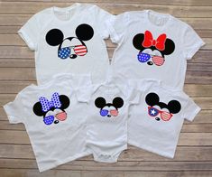 Disney Fourth Of July, Personalized Disney Shirts, Family Disney Shirts Matching, Disney Cruise Fish Extender, Disney Family Shirts, Mickey Birthday Party