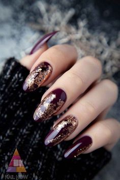 Autumn Plum Nails, Subtle Nail Art, Plum Nails, Silk Wrap Nails, Nails With Gold, Fall Nail Ideas, September Nails, Nail Prices, October Nails