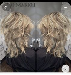 Medium Lenth Hair, Blonde Balayage Highlights, Layered Haircuts For Medium Hair, Luxy Hair, Medium Layered Haircuts, Medium Layered Hair, Medium Curly Hair Styles, Trendy Hairstyle, Pinterest Hair