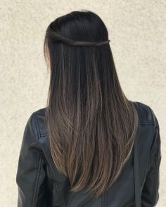 40+ Gorgeous Balayage on Black Hair Ideas Trending in 2022 5 Balayage On Black Hair, Balayage Straight, Balayage Straight Hair, Straight Hairstyles Medium, Black Hair Balayage, Straight Black Hair, Brown Ombre Hair, Black Hair With Highlights, Brown Hair Balayage