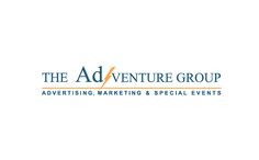 the ad venture group logo on a white background