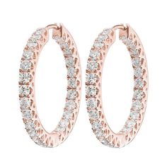 Elegant Wedding Rings, Expensive Diamond, Gold Diamond Hoop Earrings, Earrings Rose Gold, Earrings Diamond, Fabulous Jewelry, Diamond Hoop Earrings, Rose Earrings, Stunning Jewellery