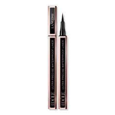 Idole Ultra-Precise Felt Tip Waterproof Liquid Eyeliner - Lancôme | Ulta Beauty Lancome Eyeliner, Easy Eyeliner, Makeup Shopping List, Lancome Idole, Eyeliner Application, Expensive Makeup, Simple Eyeliner, Waterproof Liquid Eyeliner, Lancome Makeup