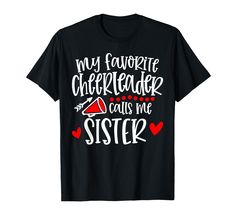 PRICES MAY VARY. Lightweight, Classic fit, Double-needle sleeve and bottom hem Cheap T-shirt For Cheerleading With Team Name, Cheer Big Sister Shirts, Cheer Memaw Shirts, Disney Cheer Tshirts, Cheer Aunt Shirt Svg, Sister Shirts For 4, Christmas Cheer Squad Shirts, Funny Cheer Brother Shirts, Cheer Season