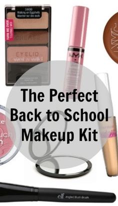 perfect back to school beauty look Beginner Makeup Kit, School Beauty, Back To School Makeup, Brush Guide, Beauty Tips In Urdu, Makeup Storage Organization, Makeup 101, Makeup Supplies, Basic Makeup