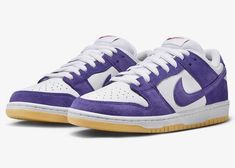 Nike SB Dunk Low Pro ISO Orange Label Court Purple  Size Mens 13 Brand New DV5464-500  Condition is New with box. Will ship out Monday/Tuesday WE SHIP BOXED, SMOKE FREE HOME MAKE SURE CHECK OUT ALL OUR DUNKS, SB'S, SKATEDECKS, AND STREET WEAR!!! Purple Low Shoes, Dunk Low Court Purple, Iconic Sneakers, Nike Sb Dunk Low Pro, Sneaker Culture, Purple Nikes, Nike Sb Dunk Low, Skateboard Design, Sb Dunk Low