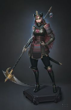 warrior japanese female artstation samurai dan fantasy artwork girl dnd drawing ninja saved characters Samurai Female, Warrior Female, Female Warrior Tattoo, Samurai Artwork, Ninja Art, Japanese Warrior, Dynasty Warriors