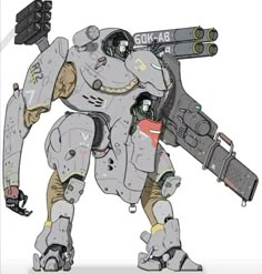 Mecha Knight, Big Robots, Futuristic Robot, Power Armour, Sci-fi Armor, Mech Suit