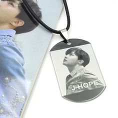 Bts J-Hope Stainless Steel Pendant Necklace Bangtan Boys Jung Ho-Seok Brand New In Package Pendant Size 4.5 X 2.7 Cm 1.77 X 1.06 Inches Chain Length 45cm + 5cm 18 + 2 Inches Bts Jewelry, Bts J Hope, J Hope, Stainless Steel Pendant, Chain Lengths, Bangtan Boys, Dog Tag Necklace, Womens Jewelry Necklace, Size 4