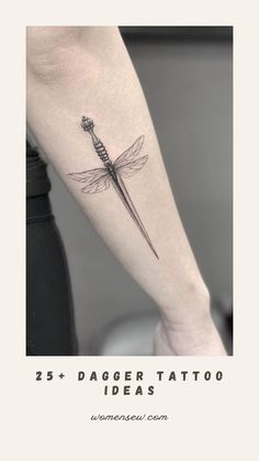 Sword Tattoo Fine Line Warrior Tattoo, Bravery Tattoo Symbol, Dager Tattoos For Women, Blade Tattoos For Women, Daggar Tattoo, Tattoo Courage, Dagger Tattoo Ideas, Courage Tattoo, Thigh Tats