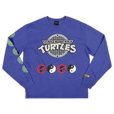 Yin Yang Purple Long Sleeve – DUMBGOOD Pop Culture Winter Streetwear Tops, Winter Streetwear Tops In Pop Culture Style, Winter Pop Culture Streetwear Tops, Pop Culture Winter Streetwear T-shirt, Winter Pop Culture Streetwear T-shirt, Winter Streetwear Pop Culture T-shirt, Pop Culture Long Sleeve Streetwear Tops, Tmnt Turtles, Purple Long Sleeve