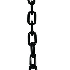 2 in. (#8, 51 mm) x 50 ft. HD Black Plastic Chain Om Tattoo, Color Switch, Graduation Parties, Military Base, Metal Chain Link, Black Jewelry, Black Chain, Black Textures, Oil And Gas