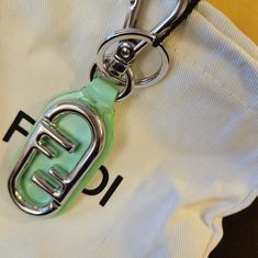 Brand New Fendi Keychain Fendi Keychain, Fendi Accessories, Y2k Jewelry, Streetwear Y2k, Vintage Streetwear, Key Card Holder, Card Holders, New Age, Fendi