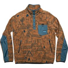 KAVU Teannaway Fleece Jacket - Men's - Clothing It Takes A Village, Takes A Village, Polar Fleece, Jackets Online, It Takes, Casual Fits, The Outdoors, Fleece Jacket, That Way