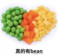 three different types of vegetables are shown together