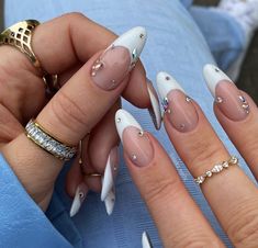 Crazy Nail Art, Retro Nails, Vintage Nails, Girly Acrylic Nails, Crazy Nails, Nails Only, Gem Nails, Dream Nails, Funky Nails