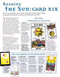 an advertisement for the sun card xix