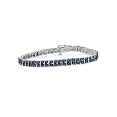 When your look needs a little pick-me-up, a pretty accessory is the easy?and fun!?option. This Bracelet features gorgeous blue diamonds set against shining sterling silver that will upgrade any outfit. Perfect for a special occasion with your fanciest dress or to glam up jeans and a tee, it's a piece that will turn heads and make you feel dressed to the nines no matter where you are. Scoop up this pretty piece while you still can! Size: one size. Color: Metal Type. Gender: female. Age Group: adu Blue Diamonds, Dressed To The Nines, The Nines, 2 Carat, Blue Diamond, Fancy Dress, Womens Bracelets, Types Of Metal, Gender Female