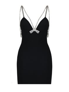 Dress With Diamond Straps, Neck Bandage, Coctail Dresses, Life Of The Party, Backless Mini Dress