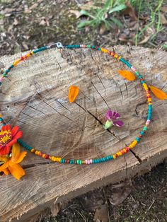 This beaded necklace features vibrant glass beads and natural coral beads. It was made with patience and love, and designed with nature as the inspiration. It has a sterling silver clasp with a handcrafted sterling silver oval jumpring for easy clasping. It measures 18.25 inches in length. Patience And Love, Bracelets Easy, Diy Bracelets Easy, Aesthetic Rooms, Natural Coral, Coral Beads, Bead Jewelry, Seed Bead Jewelry, Beaded Jewelry Diy