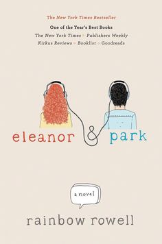 a book cover with two people facing each other and one has a speech bubble in front of them