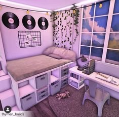 Bloxburg Room Ideas Aesthetic Bedroom, Aesthetic Bedroom Bloxburg, Bloxburg Room Ideas Aesthetic, Bloxburg Room Ideas, Kitchen Bloxburg, Blocksburg Room Ideas￼, House Decorating Ideas Apartments, Small House Layout, Simple Bedroom Design