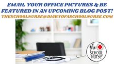 an advertisement for the school's upcoming blog, email your office pictures & be featured in an upcoming upcoming blog post