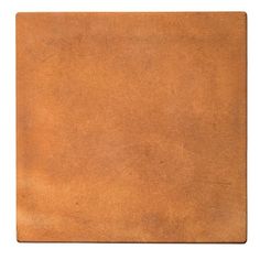 a brown square tile on a white background