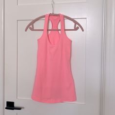 Pretty In Pink Lululemon Racerback Stretxh Fitted Tank. Dryfit, Cotton Candy Pink Color. Size 2 Fitted. Nwot Never Worn! Spring Scoop Neck Activewear For Gym, Scoop Neck Activewear For Gym In Spring, Pink Stretch Tank Top For Running, Spring Racerback Running Activewear, Spring Racerback Activewear For Gym, Spring Gym Racerback Activewear, Spring Activewear With Mesh Back And Racerback Shape, Spring Running Activewear Racerback, Spring Racerback Activewear For Light Exercise