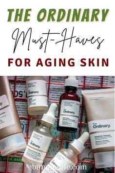 The Ordinary Anti Aging, The Ordinary Regimen, The Ordinary Skincare Routine, Haut Routine, Antiaging Skincare Routine, Anti Aging Skincare Routine, Face Routine, The Ordinary Skincare, Skin Care Routine Steps