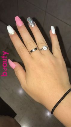 Acrylic Nails Natural, Fantastic Nails, Bright Summer Nails Designs, Year Nails, 2019 Nails, Cute Acrylic Nail Designs