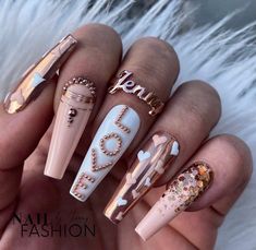 Toes Designs, Nail Designs Glitter, Nails 2024, Pink Acrylic Nails, Hot Nails, Coffin Nails Designs, Pretty Acrylic Nails