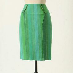 *Nwt, Never Worn Textured Pencil Skirt In Different Shades Of Green By Eva Franco *Back Zip And Hook And Eye Closure *Purchased From Anthropologie *Size 8 *100% Cotton Skirt, Fully Lined (Lining 100% Polyester) *First Photo Is Stock Image, The Rest Are Actual *Please Reach Out With Any Questions! Fitted High Waist Green Pencil Skirt, High Waist Fitted Green Pencil Skirt, Green Fitted Retro Mini Skirt, Fitted Retro Green Mini Skirt, Elegant Green Cotton Skirt, Fitted Green Lined Pencil Skirt, Retro Green Midi Skirt, Green Lined Pencil Skirt, Lined Fitted Skirt