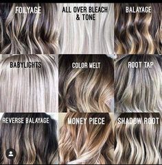 Reverse Balayage, Colored Hair Tips, Redken Hair Products, Hair Color Options, Different Hair Colors