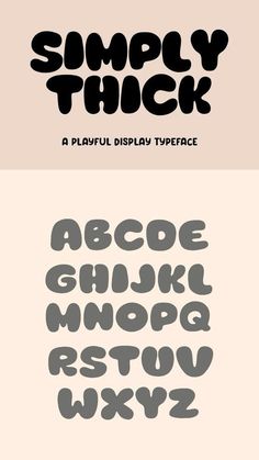 A playful display typeface Display fonts canva Cute Fonts Alphabet, Letters Tattoo, Bubble Letter Fonts, Writing Fonts, Desain Buklet