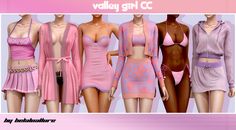 several female mannequins are shown in different colors