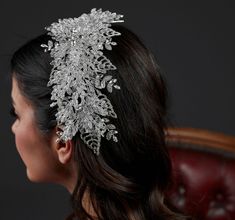 Enhance your bridal look with our stunning wedding accessory for hair. This beautiful and sparkling decoration will make you shine on your special day. Wedding Crown, Bridal Hair Vine, Wedding Headpiece, Wedding Headband Enhance your bridal look with our stunning wedding accessory for hair. This beautiful and sparkling decoration will make you shine on your special day. Exquisite Design Our designers crafted this precious bridal headpiece from crystal beads and cubic zirconia. Its flexible and m Crown Bridal Hair, Quinceanera Bouquet, Vine Wedding, Hand Bouquet, Wedding Accessory, Bridal Hair Vine, Bridal Headpiece, Bridal Look, Wedding Headband