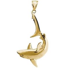 New 14k Gold 3D Knife Pendant Click images to enlarge Description New 14k yellow gold Shark pendant. Manufactured in the United States. Measures approx. 57mm top to bottom with the bail. Measures approx. 28mm wide from side to side. Weighs approx. 6.0 grams. A great addition to nautical fine jewelry. Picture enlarged to show detail. Presented in a gift box. Payment Checkout must be completed within 5 days of the auction end date. We accept PayPal. Shipping  Shipping and handling is Free in the United States with delivery confirmation. And Free combined shipping for each additional item. We also offer world wide shipping. Sales tax applies to all California residents.   Contact Us Please feel free to contact us with your questions, we will respond to your questions within 24-48 hours of rec Knife Pendant, Shark Pendant, Jewelry Picture, Sales Tax, Fine Jewellery Necklace, Jewelry Necklace Pendant, Jewelry Watches, Gift Box, Fine Jewelry